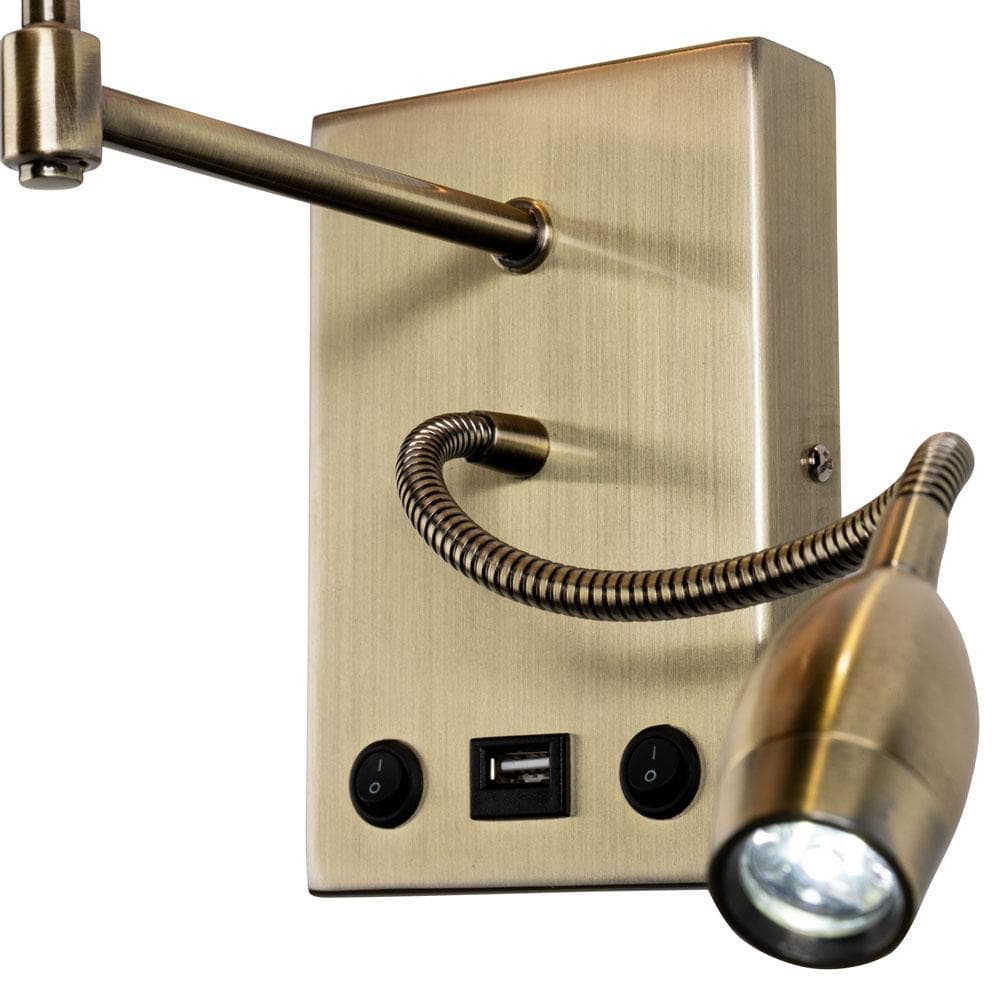 Arte Lamp A2581AP-2AB Бра с одним плафоном — миниатюра 4