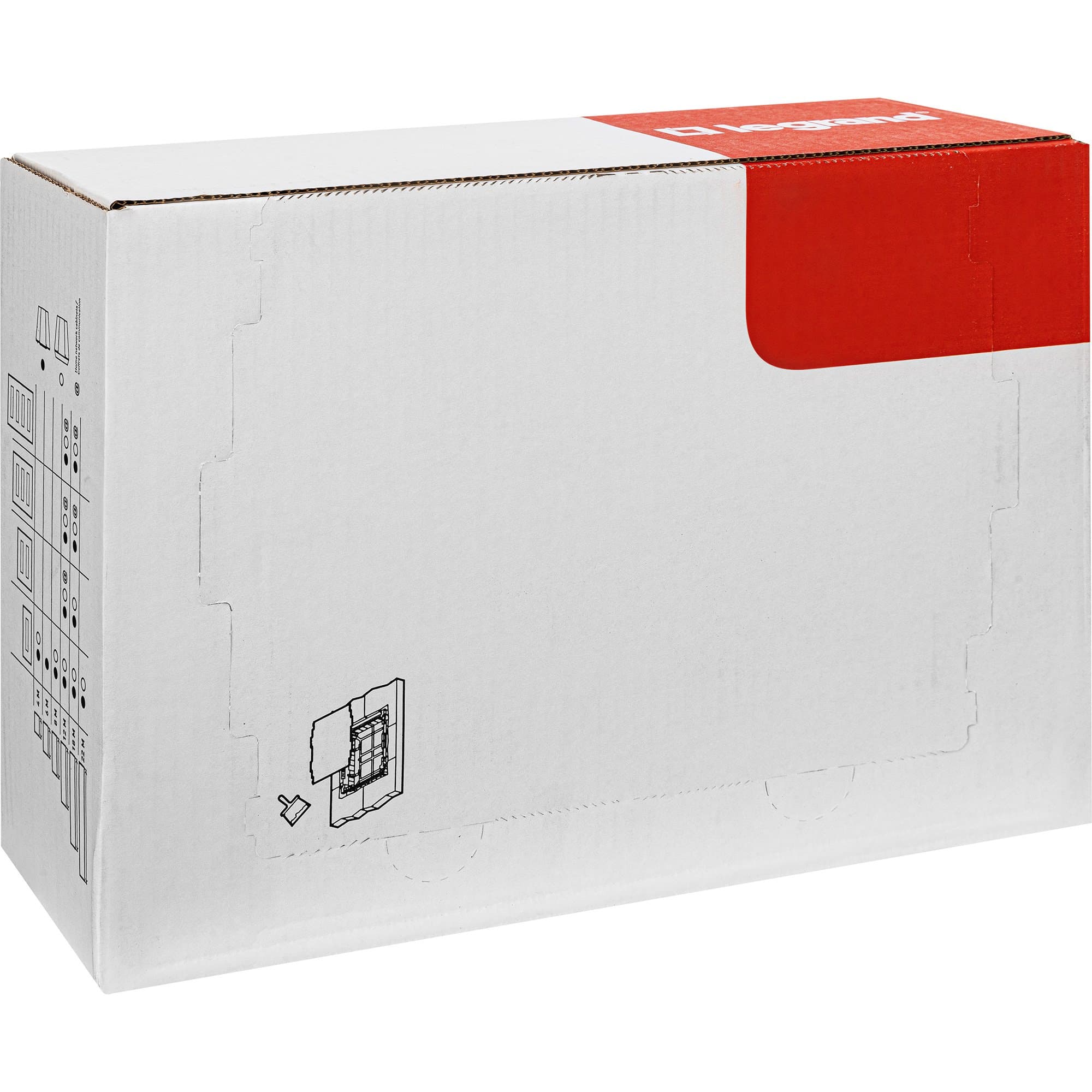 Legrand Practibox S Пластиковый щиток Встраиваемый 1X12 Дымчатая дверь 135551 — миниатюра 4