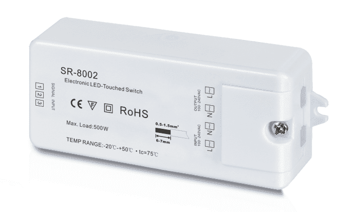 SWG Cенсор выключатель 220B "led-ball" SR-8002