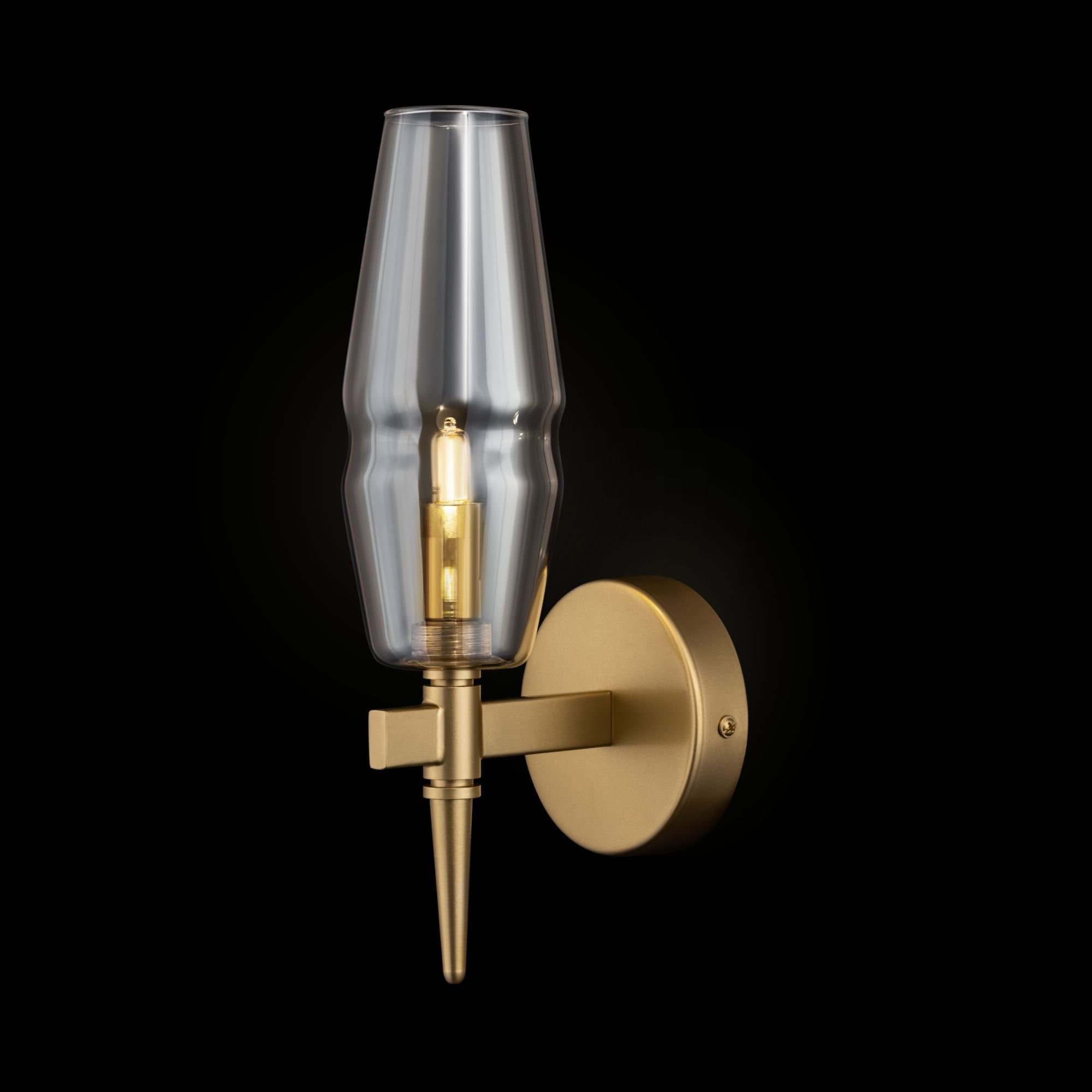 Maytoni House Lita Матовое Золото Бра G9 28W H002WL-01G — миниатюра 4