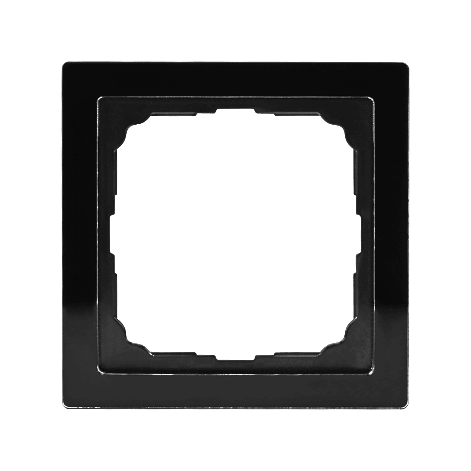 Systeme Electric ArtGallery Pure Органическое стекло Черный Рамка 1-ая — миниатюра 5