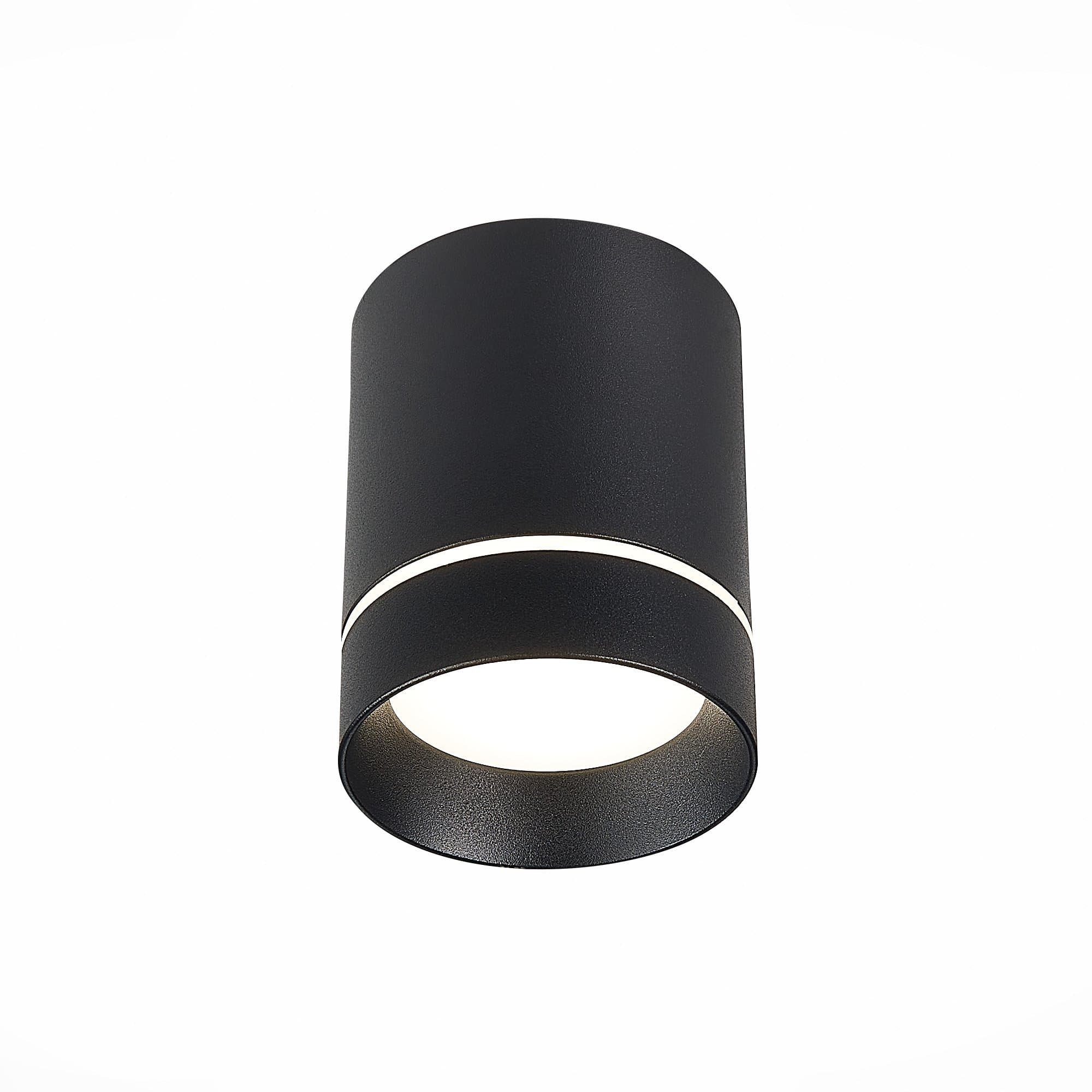 ST LUCE ST115.442.07 Светильник потолочный Черный LED 1*7W 4000K 490Lm Ra>90 120о IP20 D79xH100 170-240V