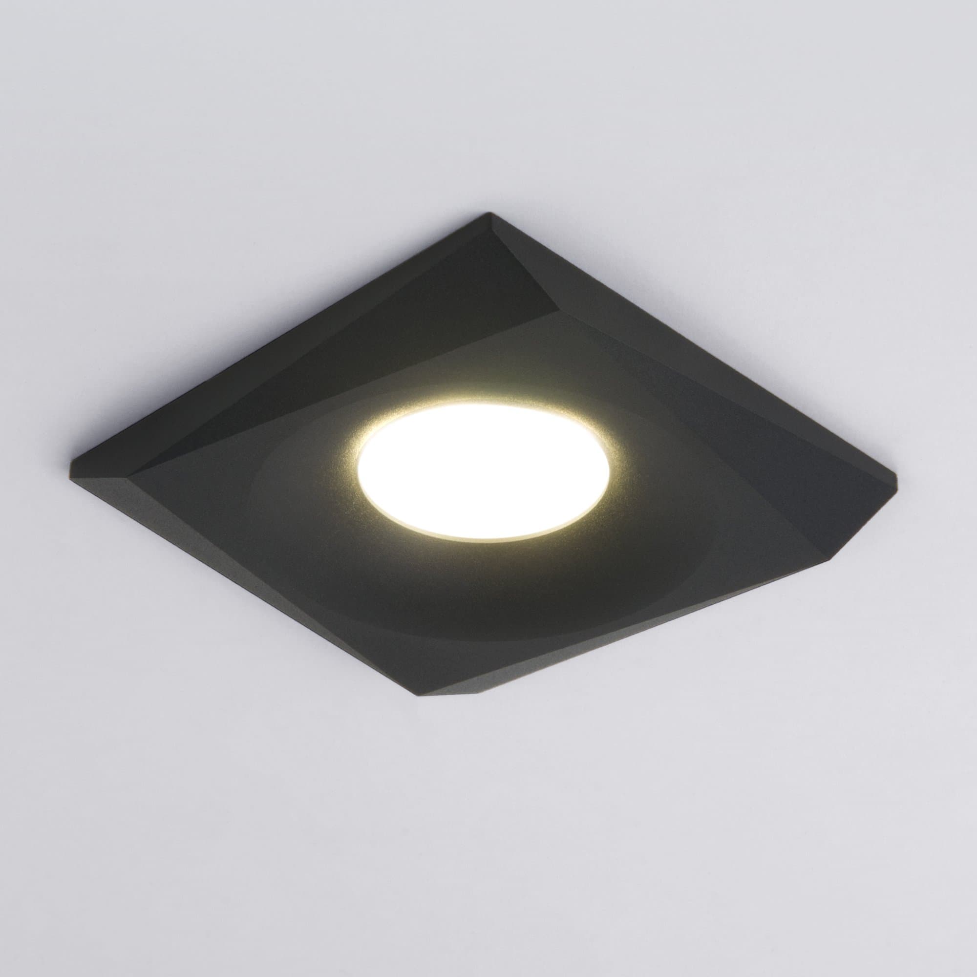 Elektrostandard 119 MR16/светильник встраиваемый/ черный a053351