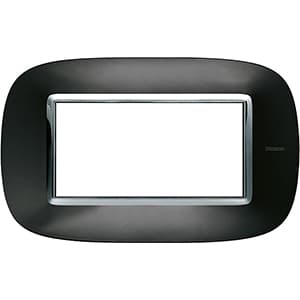 BT Axolute Темный металлик Рамка 4 мод эллипс HB4804XS