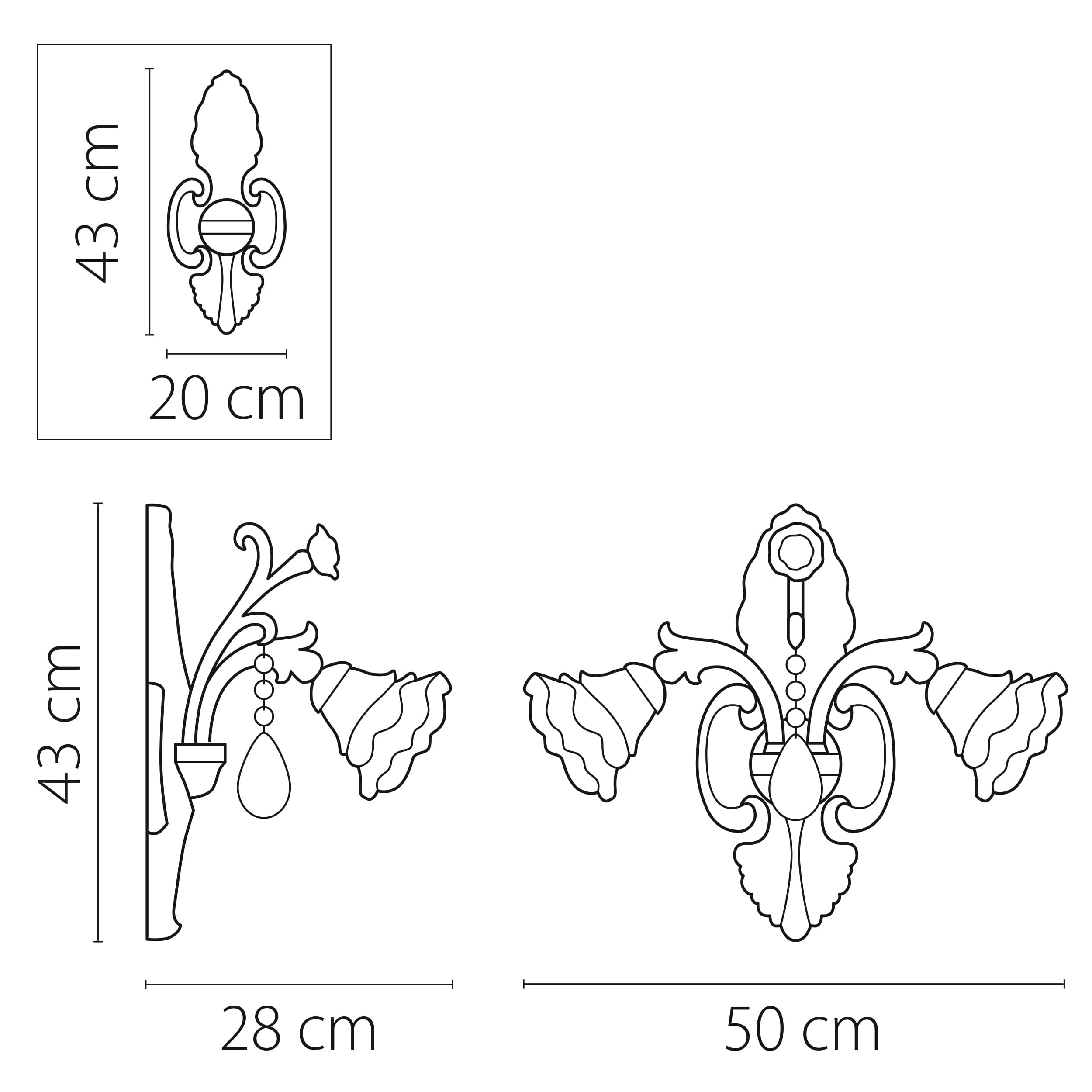 Lightstar Бра Rosata Lightstar 696622 — миниатюра 2