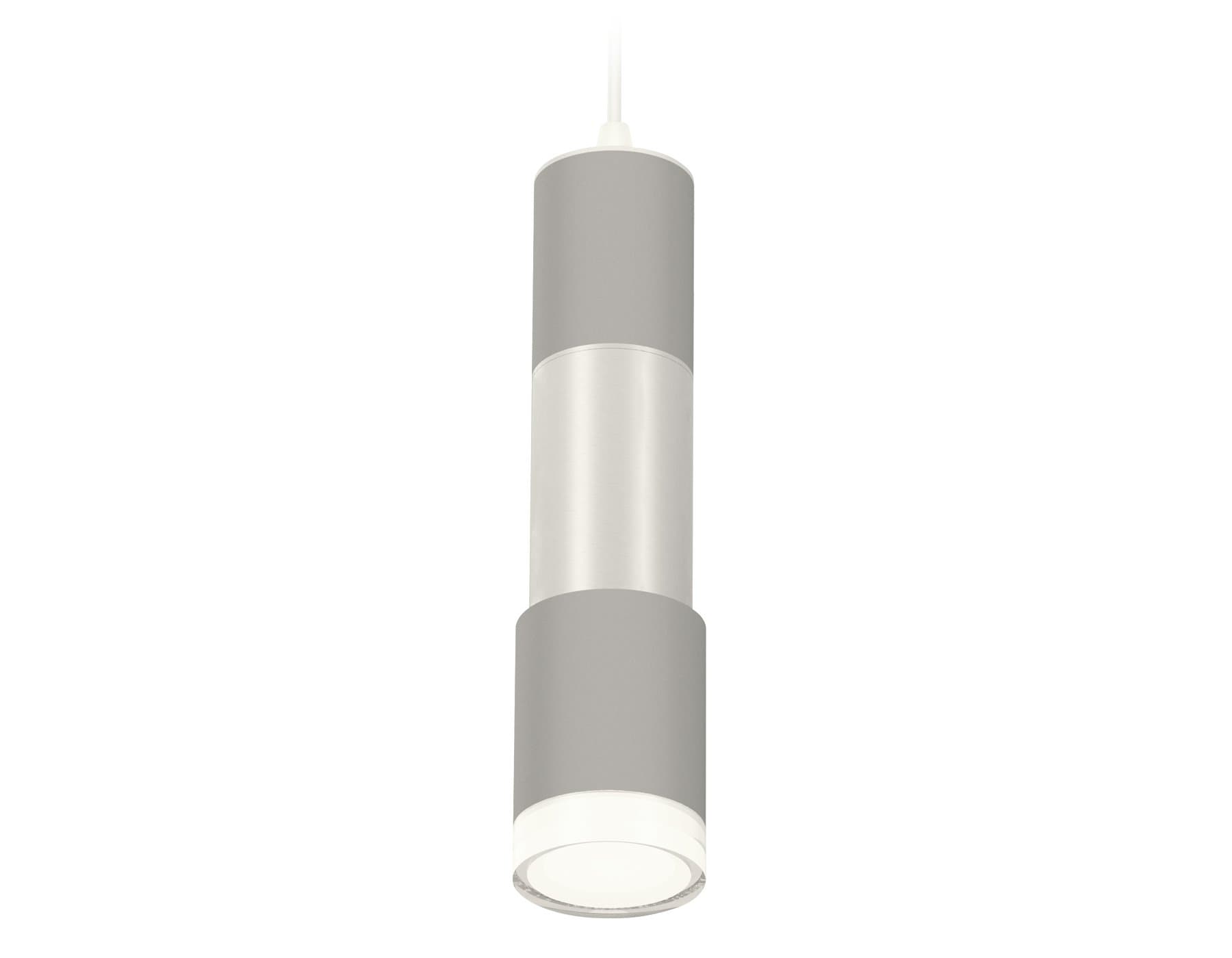 Ambrella Комплект подвесного светильника XP7423003 SGR/PSL/CL серый песок/серебро полированное/прозрачный MR16 GU5.3 (A2301, C6314, A2060, C6325, A203 — миниатюра 1