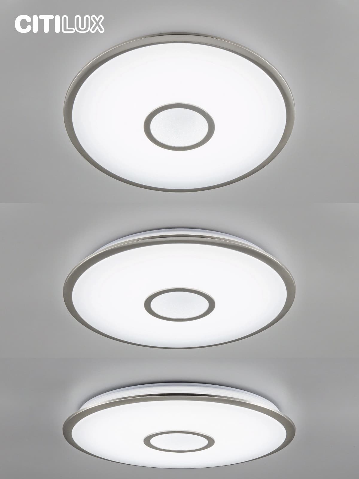 Citilux CL703A81G Старлайт Хром Мат. Смарт RGB Светильник — миниатюра 10
