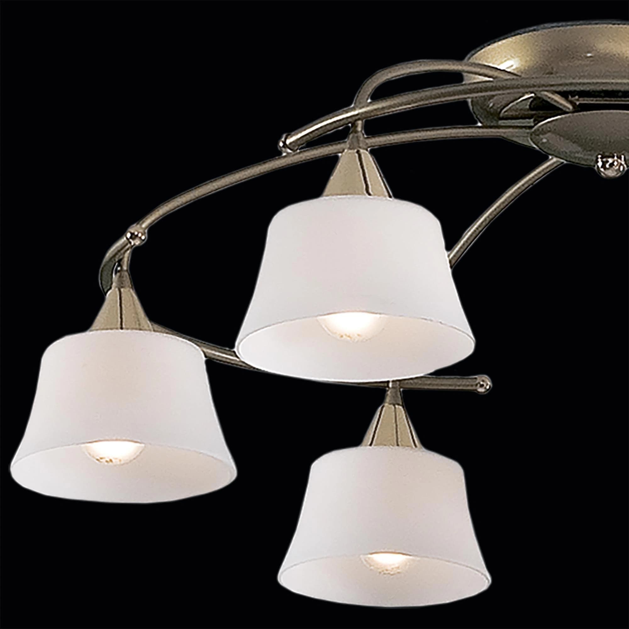 Citilux CL110162 Стелла Золото+Золот.Металлик Светильник Люстра — миниатюра 3