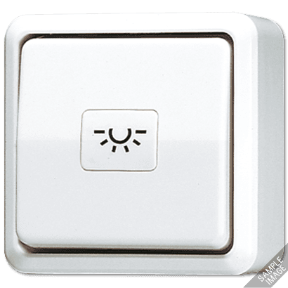 JUNG Кнопка 10A 250V ~  для накладного монтажа, слоновая кость 634A