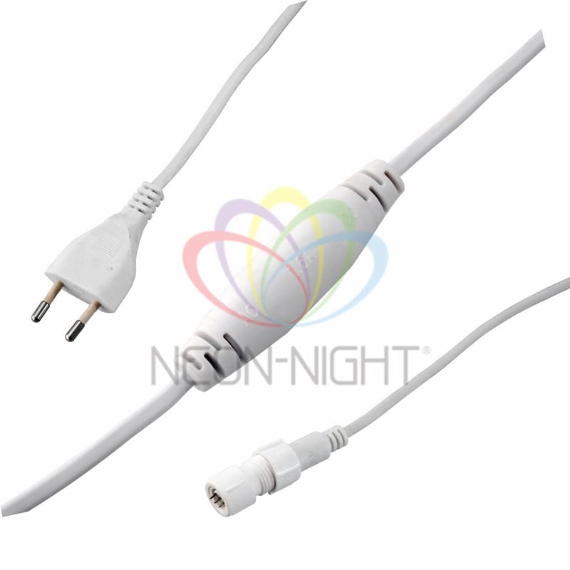 NEON-NIGHT Установочный набор для дюралайта 3W ∅13мм (коннектор с иголкой, выпрямитель, заглушка), до 100м 124-021