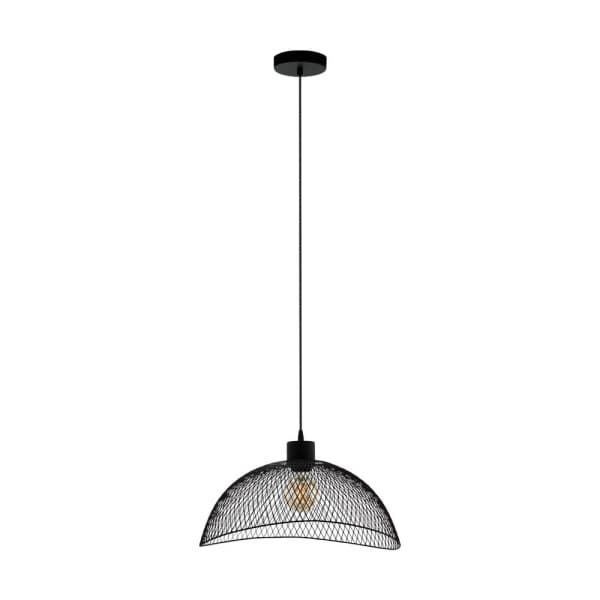 Eglo 43304 Подвес POMPEYA, 1X60W(E27), 450X440, сталь, черный — миниатюра 1