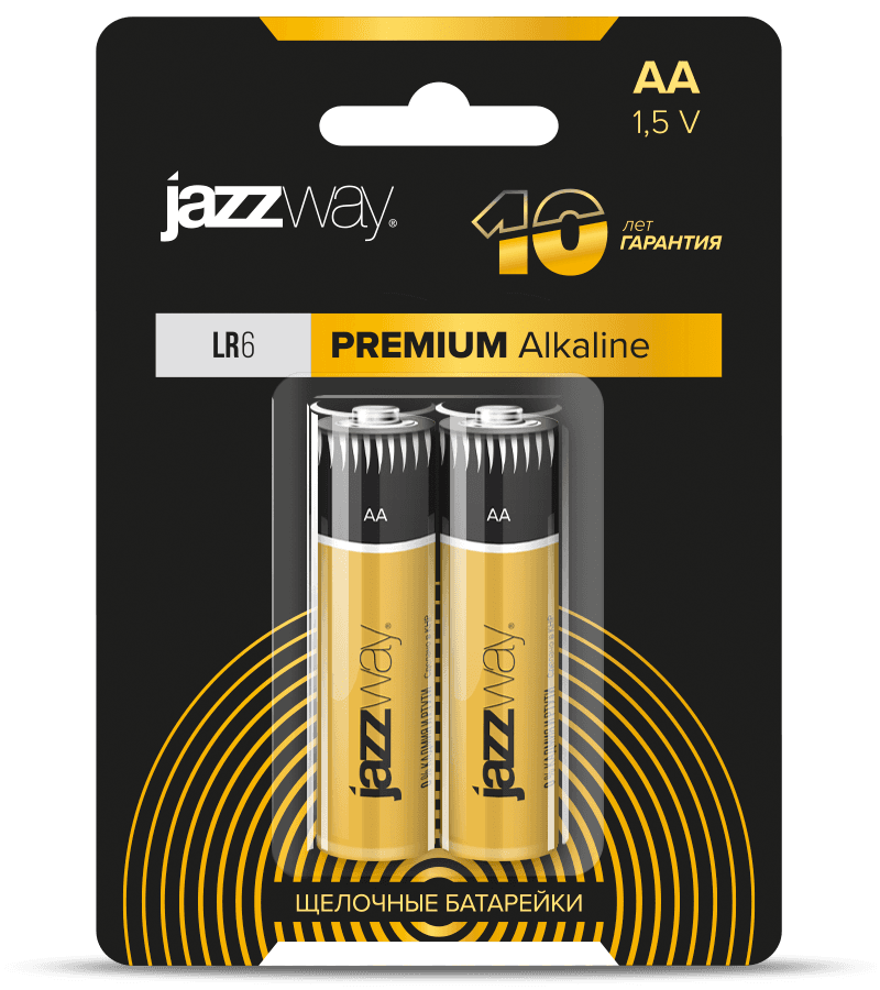Jazzway LR 6 PREMIUM Alkaline BL-2 .5026896