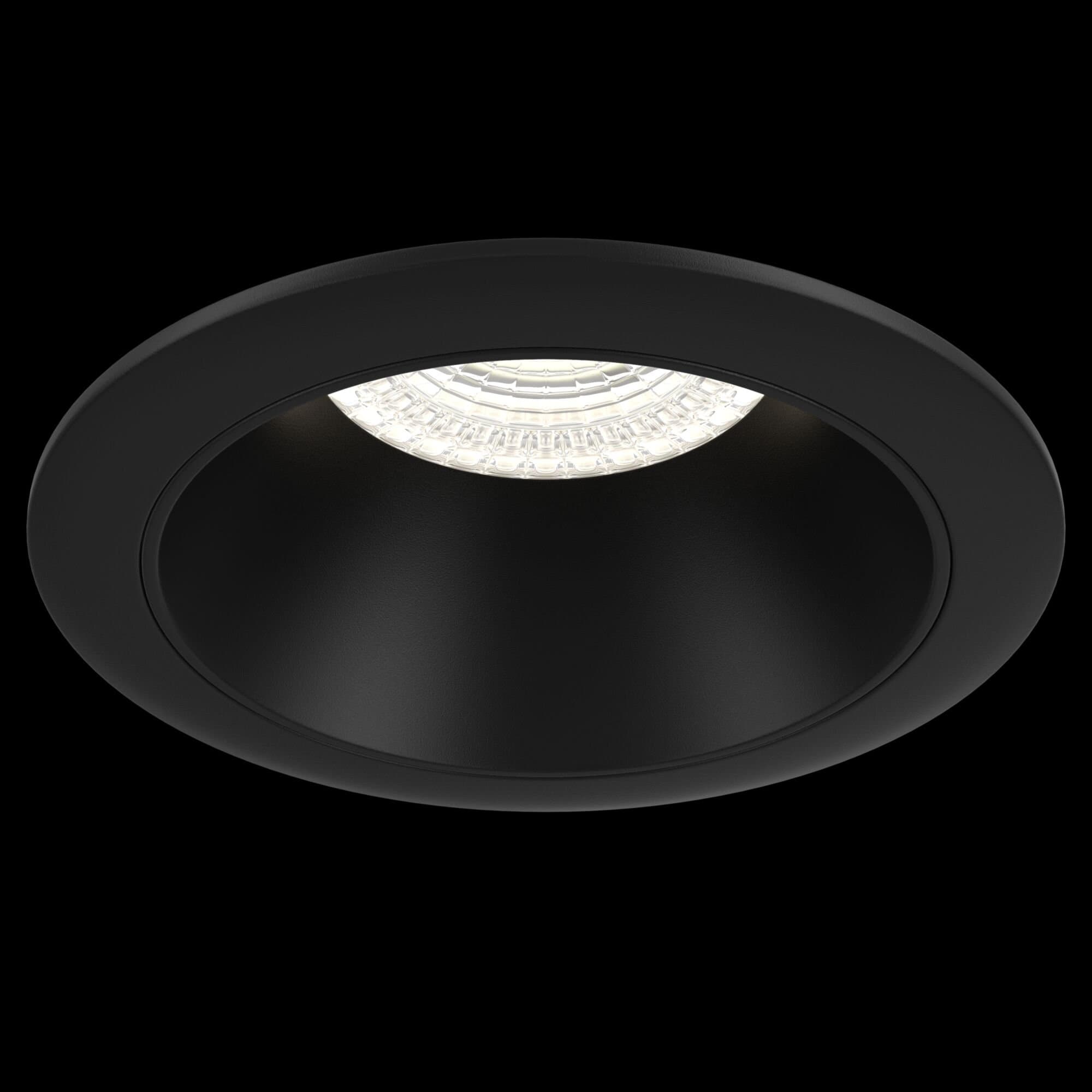 Maytoni Downlight Черный Светильник встраиваемый (Набор) ( DL051-01B+DLA051-03B) DL051-1B — миниатюра 4