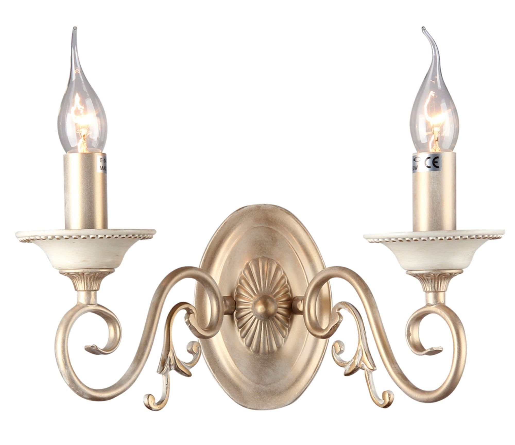 Maytoni Elegant Perla Кремовый с Золотом Бра 2xE14 60W ARM337-02-R — миниатюра 3