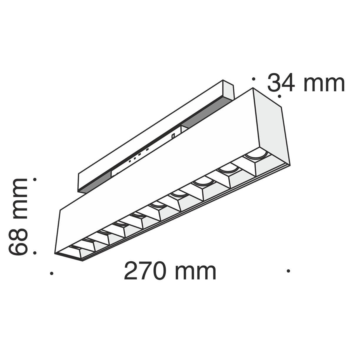 Maytoni Трековый светодиодный светильник  Track Lamps TR014-2-20W3K-B — миниатюра 6
