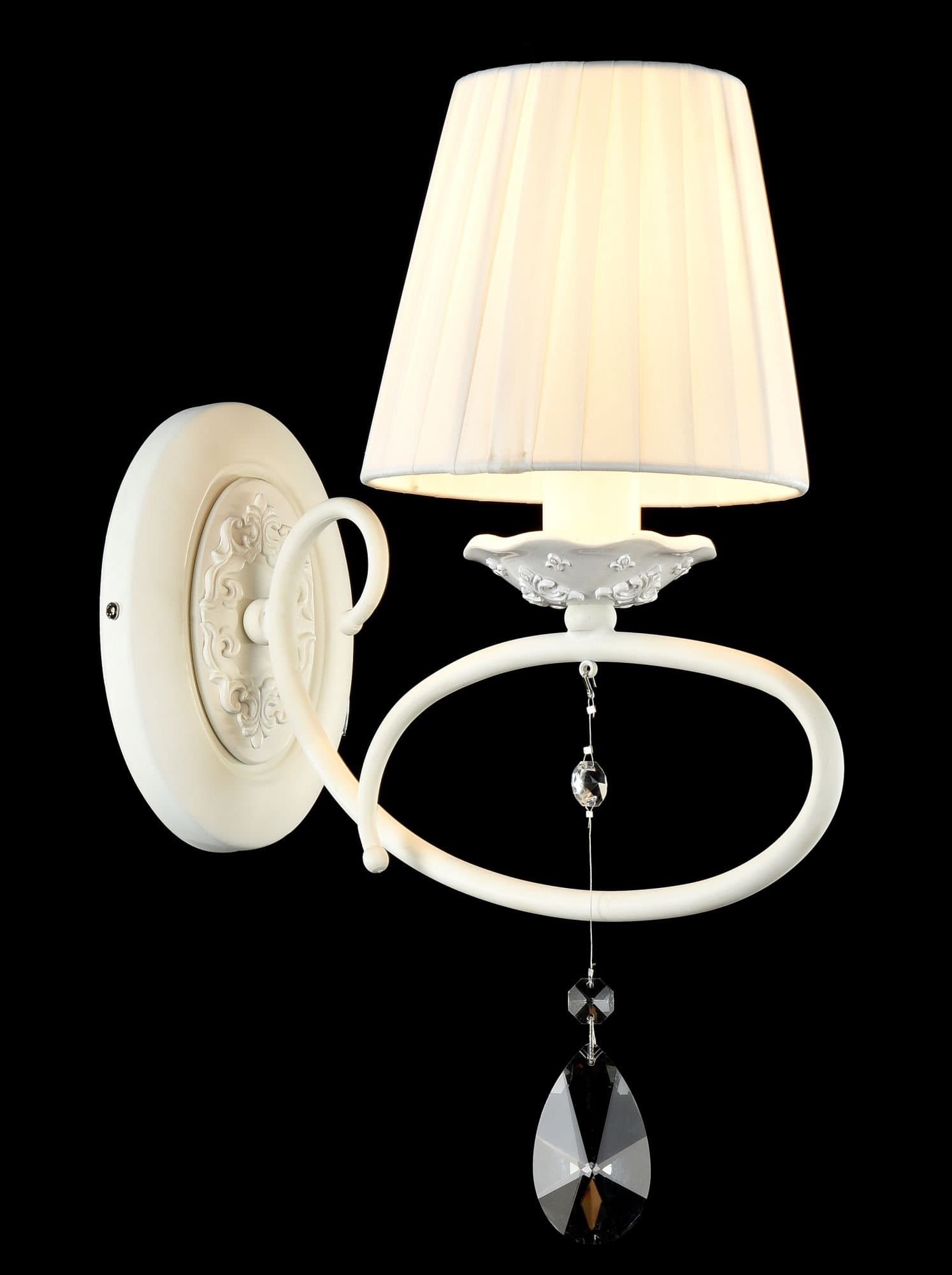 Maytoni Elegant Passarinho Жемчужный белый Бра 1xE14 40W ARM001-01-W — миниатюра 2