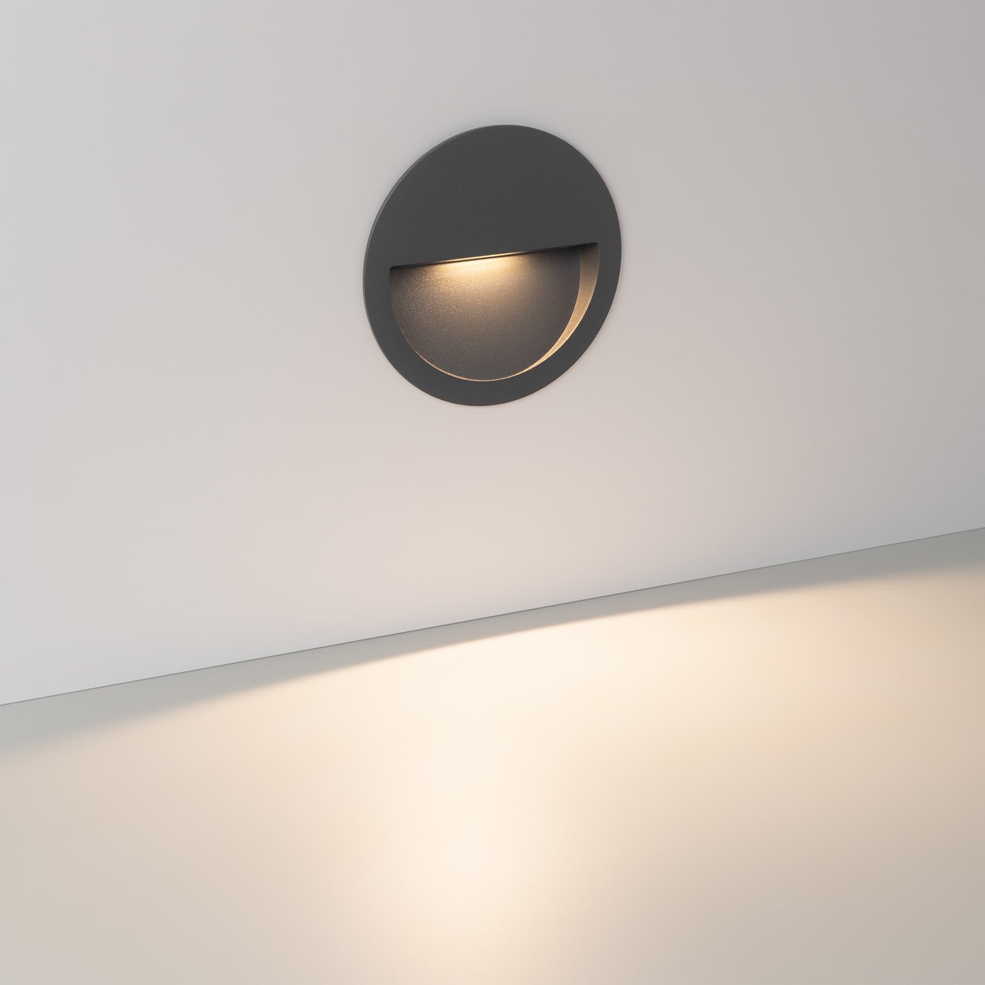 Arlight Светильник LTD-TRAIL-R115-4W Warm3000 (GR, 65 deg, 230V) (IP65 Металл, 3 года) 029962 — миниатюра 4
