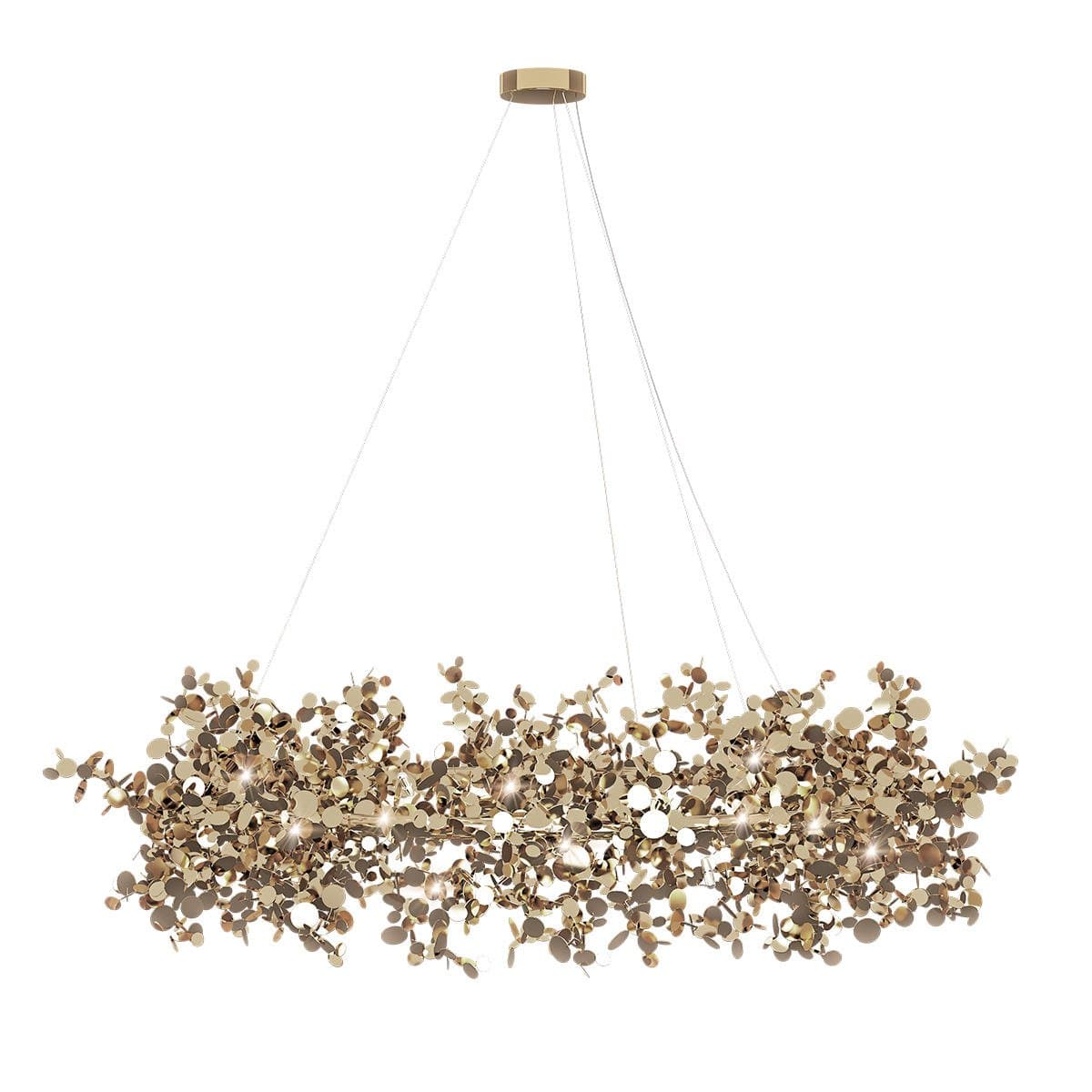 LOFT IT 10101/800 Gold Подвесная люстра Spark, шт