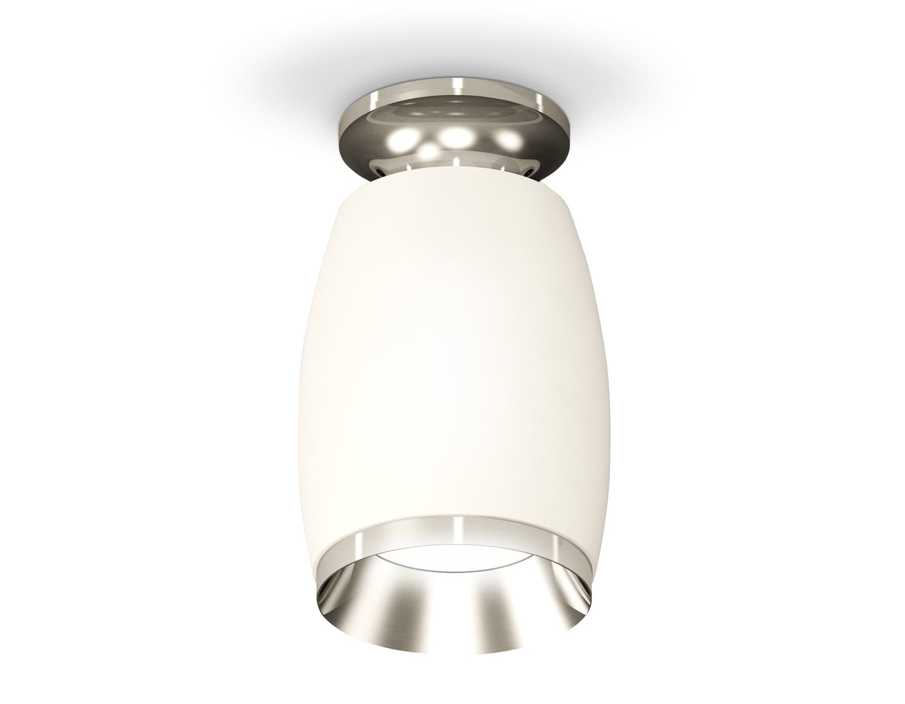 Ambrella Комплект накладного светильника XS1122042 SWH/PSL белый песок/серебро полированное MR16 GU5.3 (N6903, C1122, N7032) — миниатюра 1