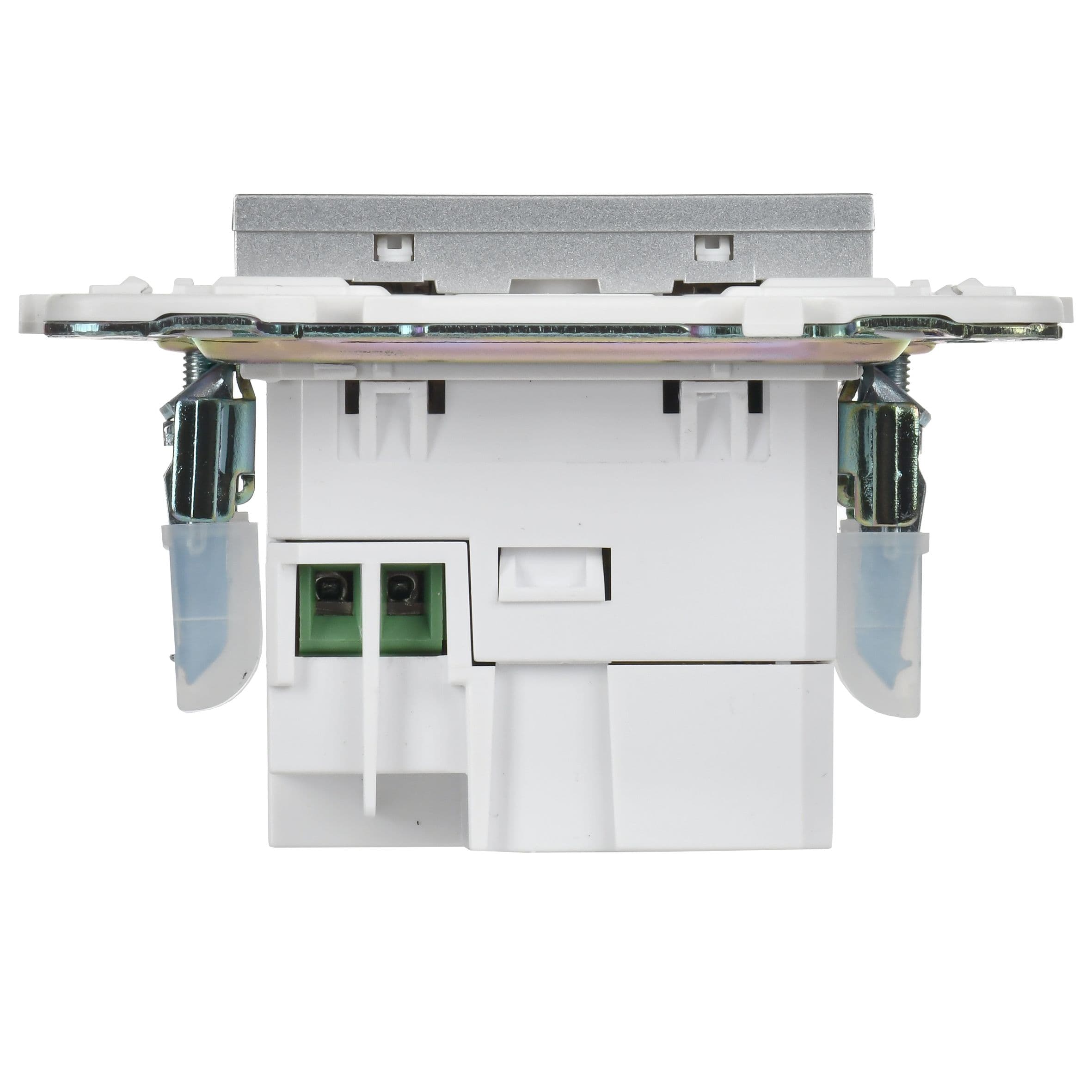 IEK SKANDY Серебряный Розетка USB A+C 3,1А SK-R14S — миниатюра 3