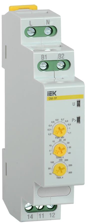IEK KARAT Ограничитель мощности ОМ-1P 8А 230В