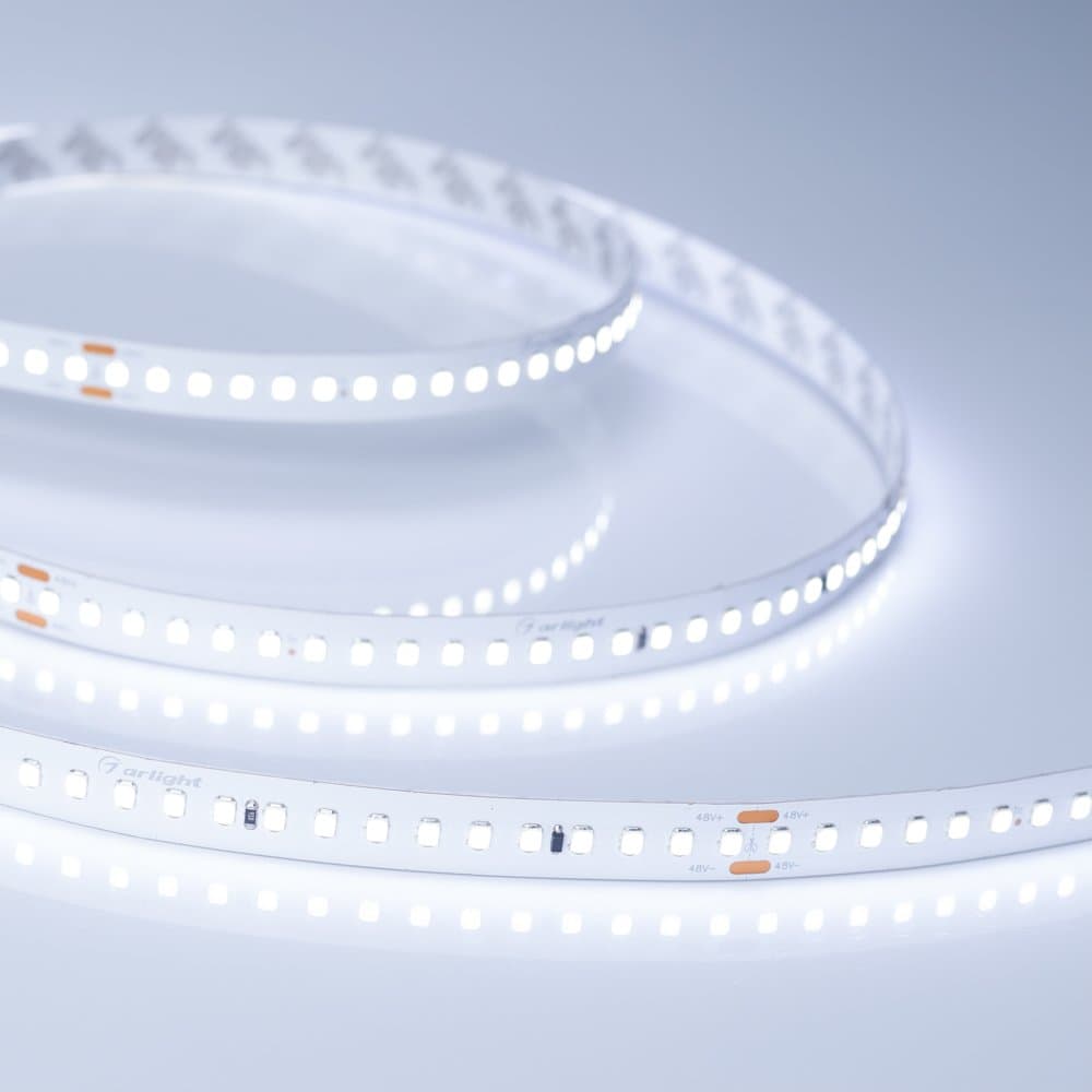 Arlight Светодиодная лента IC 2-50000 48V Cool 8K 12mm (2835, 144 LED/m, LUX) (5.8 Вт/м, IP20) 026980 — миниатюра 2