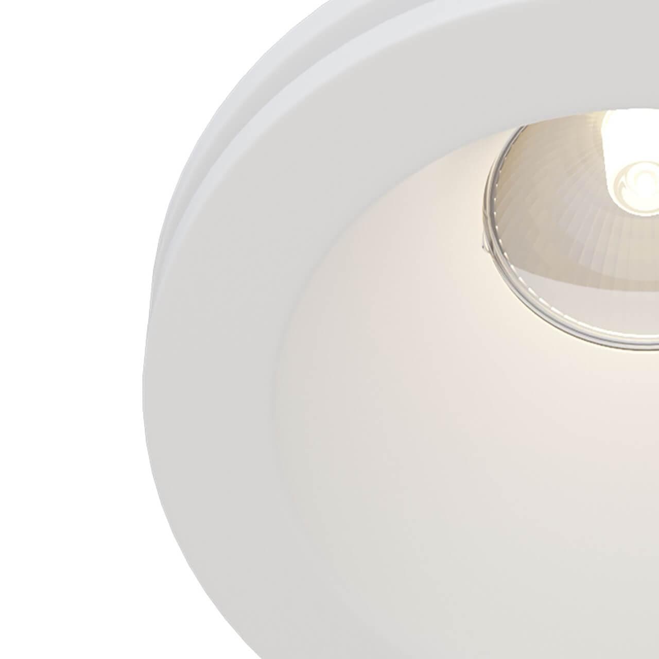 Maytoni DownLight Gyps Белый Встроенный светильник 1xGU10 35W DL002-1-01-W — миниатюра 7