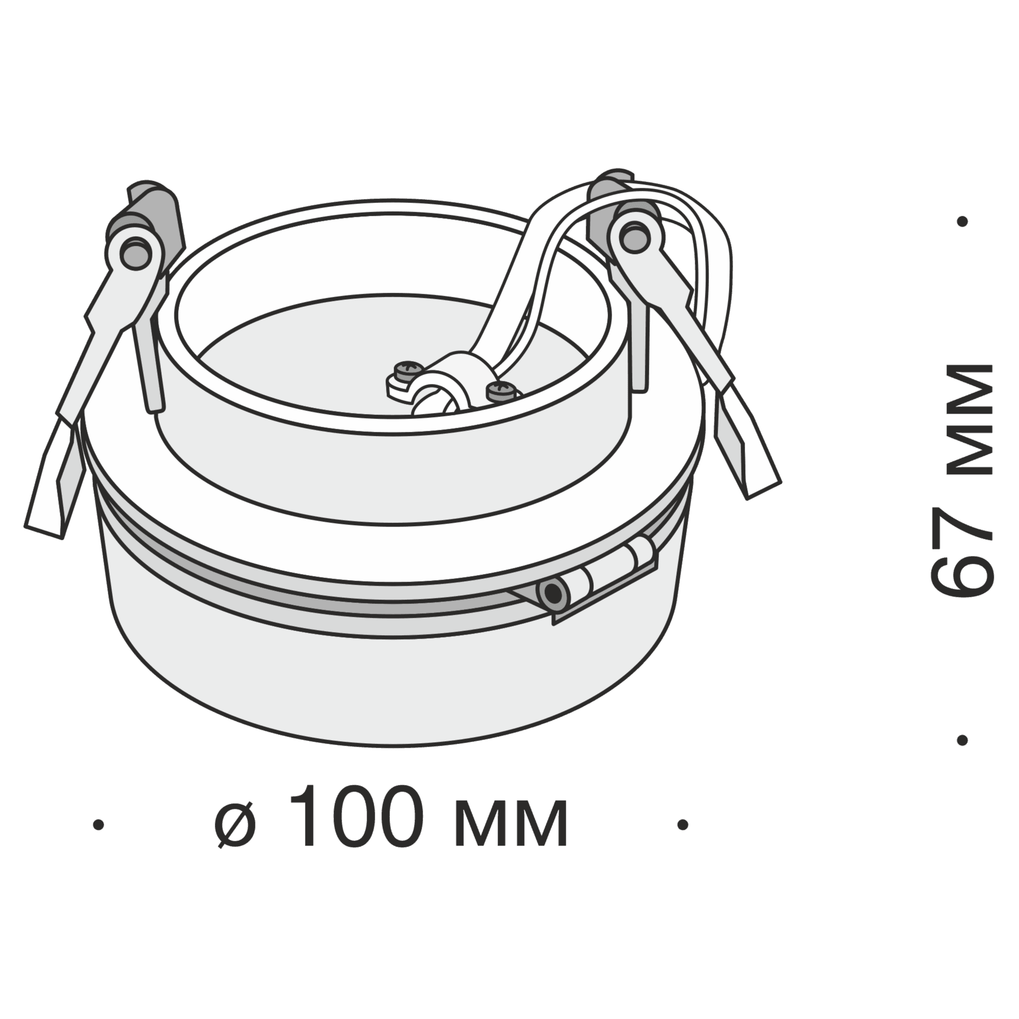 Maytoni Downlight Встраиваемый светильник Белый DL2003-L12W4K — миниатюра 4