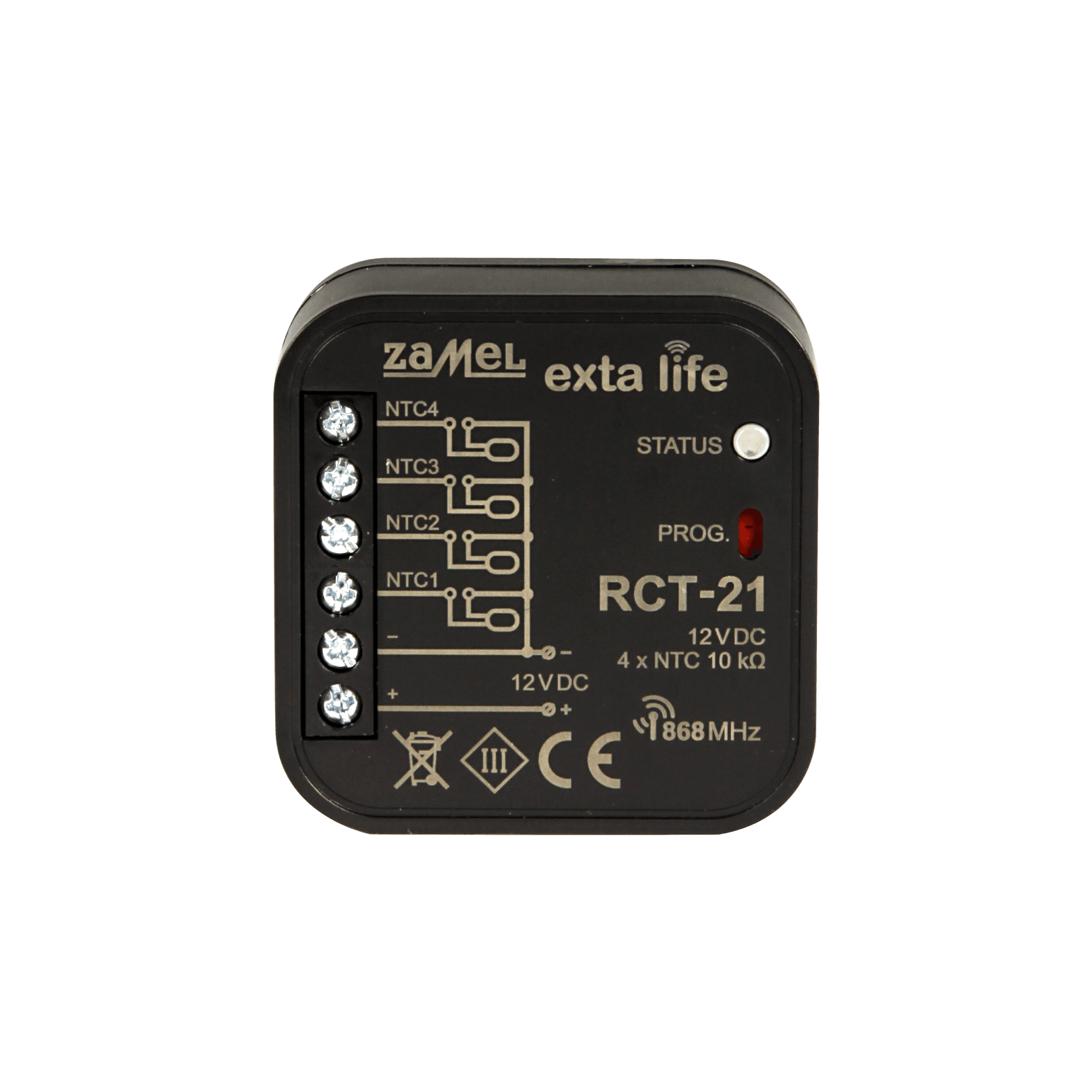 Zamel Exta Life Радиодатчик температуры, 12 V, 4 проводных зонда RCT-21/12