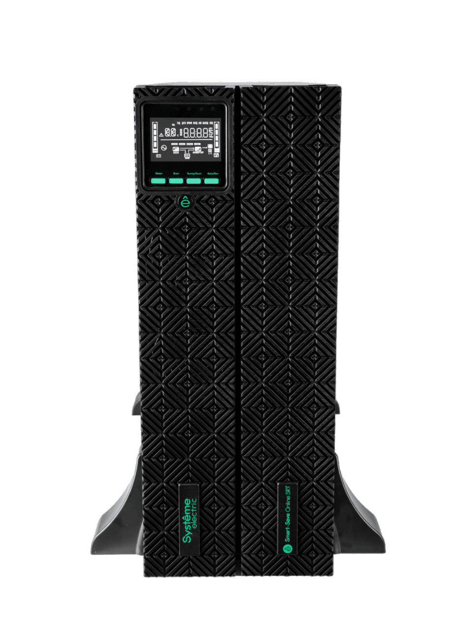 Systeme Electric ИБП SRTSE 2 поколения 8000 ВА/Вт, 4U,5 C13+3 C19,USB,RS-232,RS485,COM,сухие контакт,прлл,SNMP — миниатюра 4