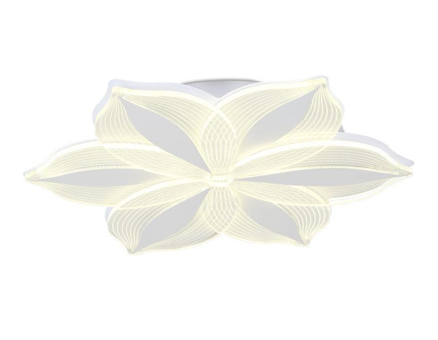Ambrella Потолочный светодиодный светильник с пультом AK4315/6 WH белый 85W 520*450*80 (ПДУ РАДИО 2.4) — миниатюра 1