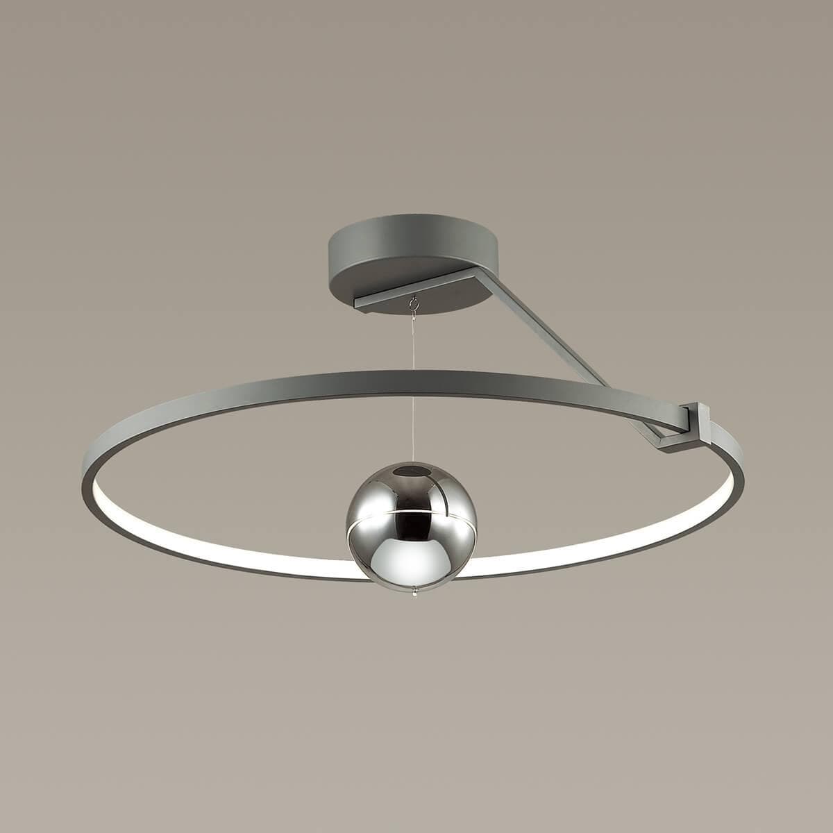 Odeon Light 4032/40CL ODL18 75 черный/хром Люстра потолочная IP20 LED 40W 220V LOND — миниатюра 2