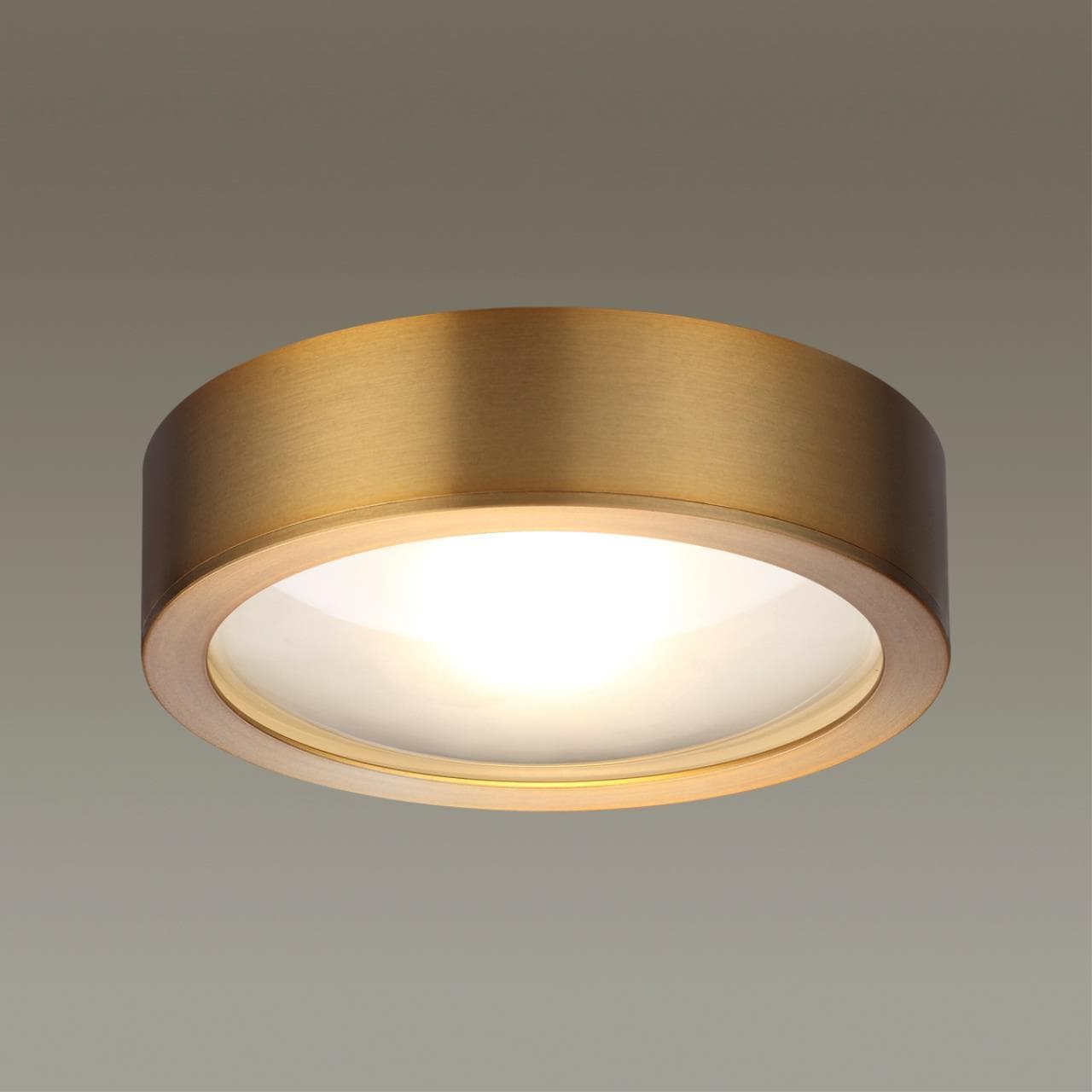 Odeon Light 4342/7CL HIGHTECH античная бронза/металл Потолочный светильник IP20 COB LED 7W 406Лм 3000K IP20 REUS — миниатюра 4