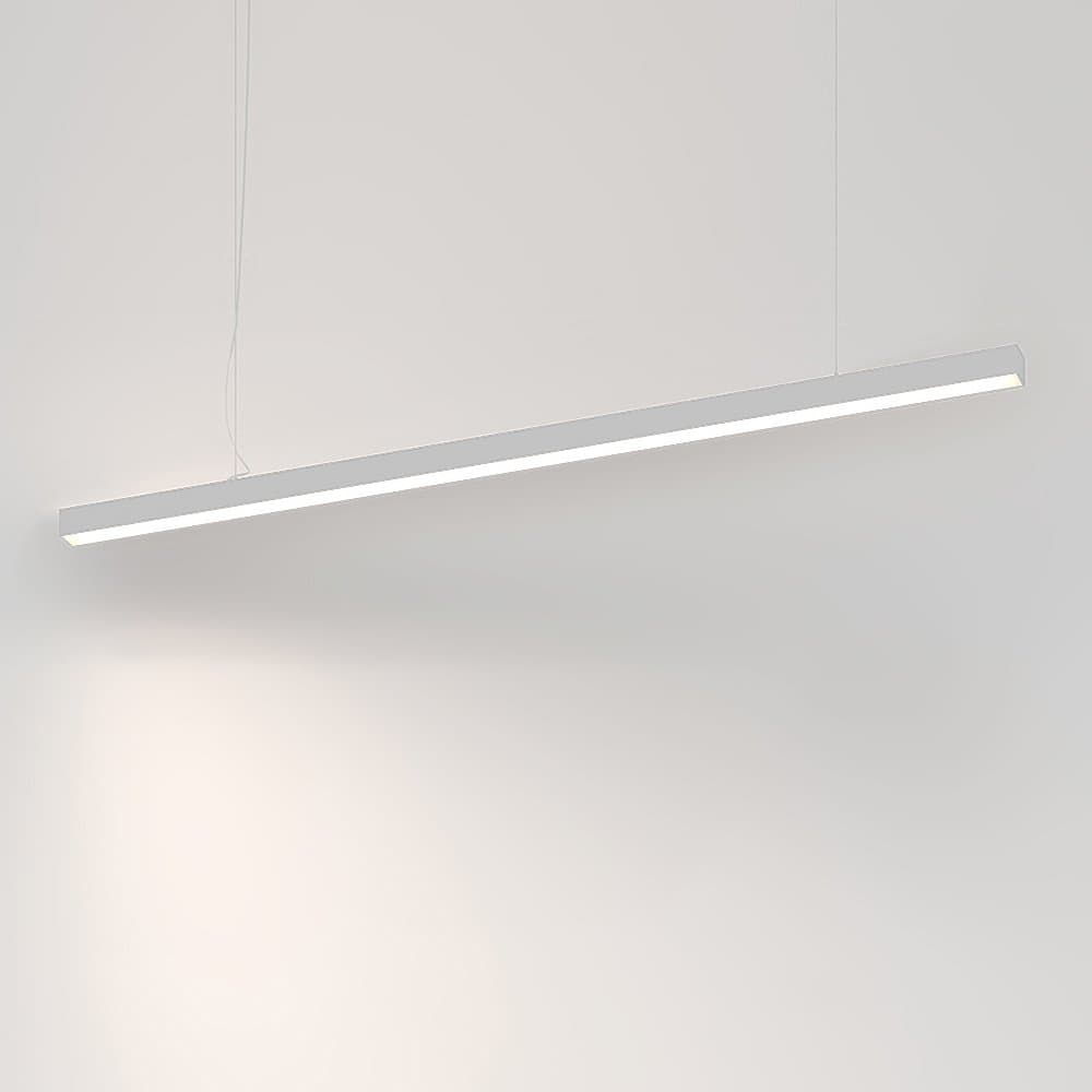 H-LINE 50 S 41W 3000K 3168lm Ra80 220V IP20 (1-10V) / Светильник LED, 1495мм (подвесной) (Briaton) БЕЛЫЙ 011S-41W3K-1495WH DIM