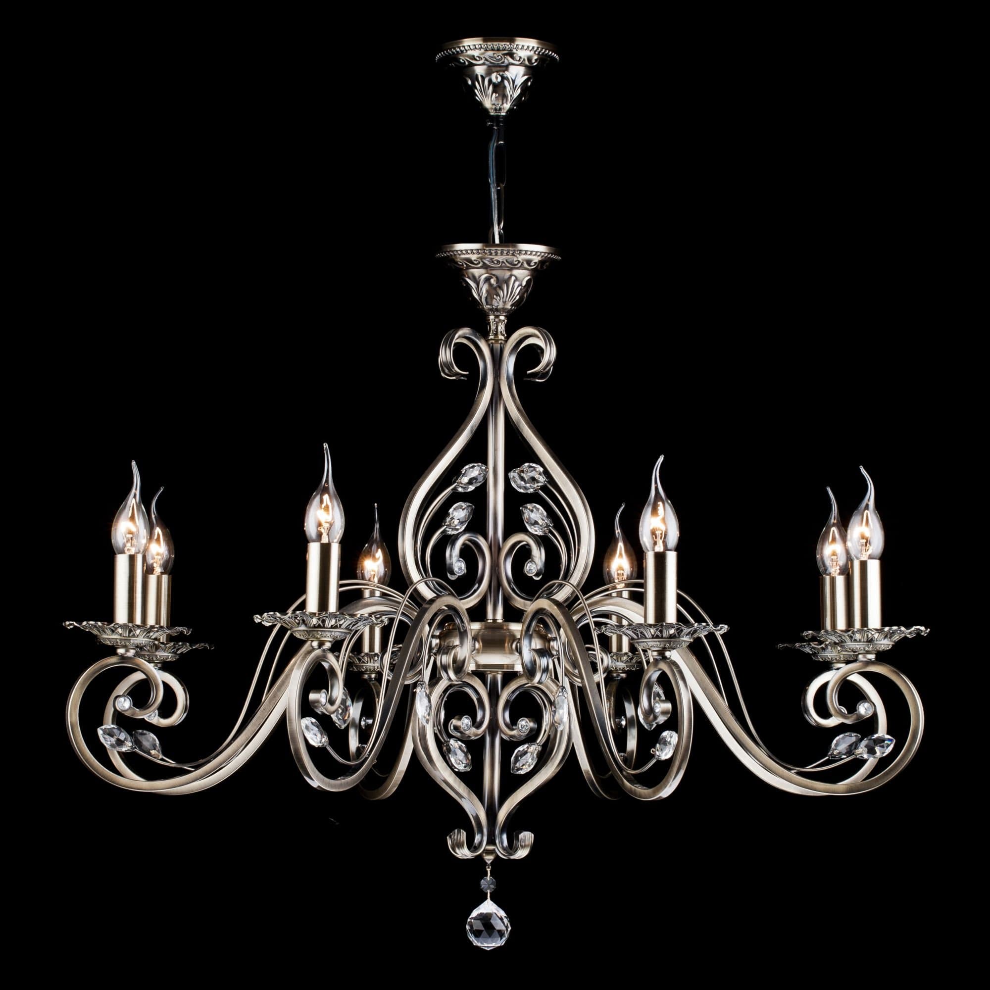 Maytoni Royal Classic Leaves Бронза Люстра 8xE14 60W RC109-PL-08-R — миниатюра 2