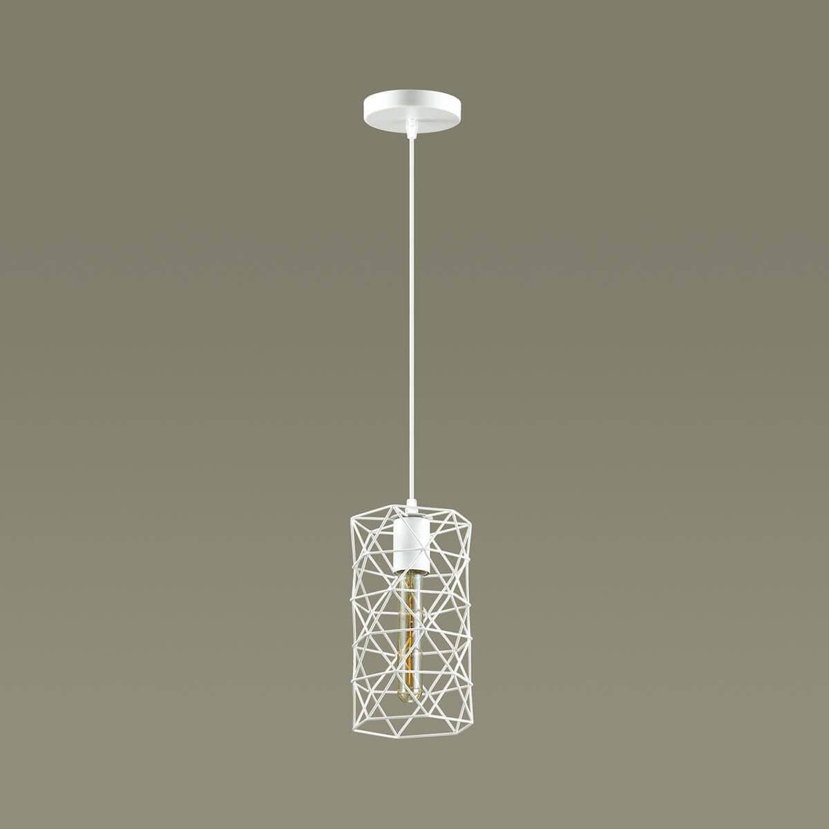 Lumion 3730/1 LN19 262 матовый белый Подвес E27 60W 220V OLAF — миниатюра 4