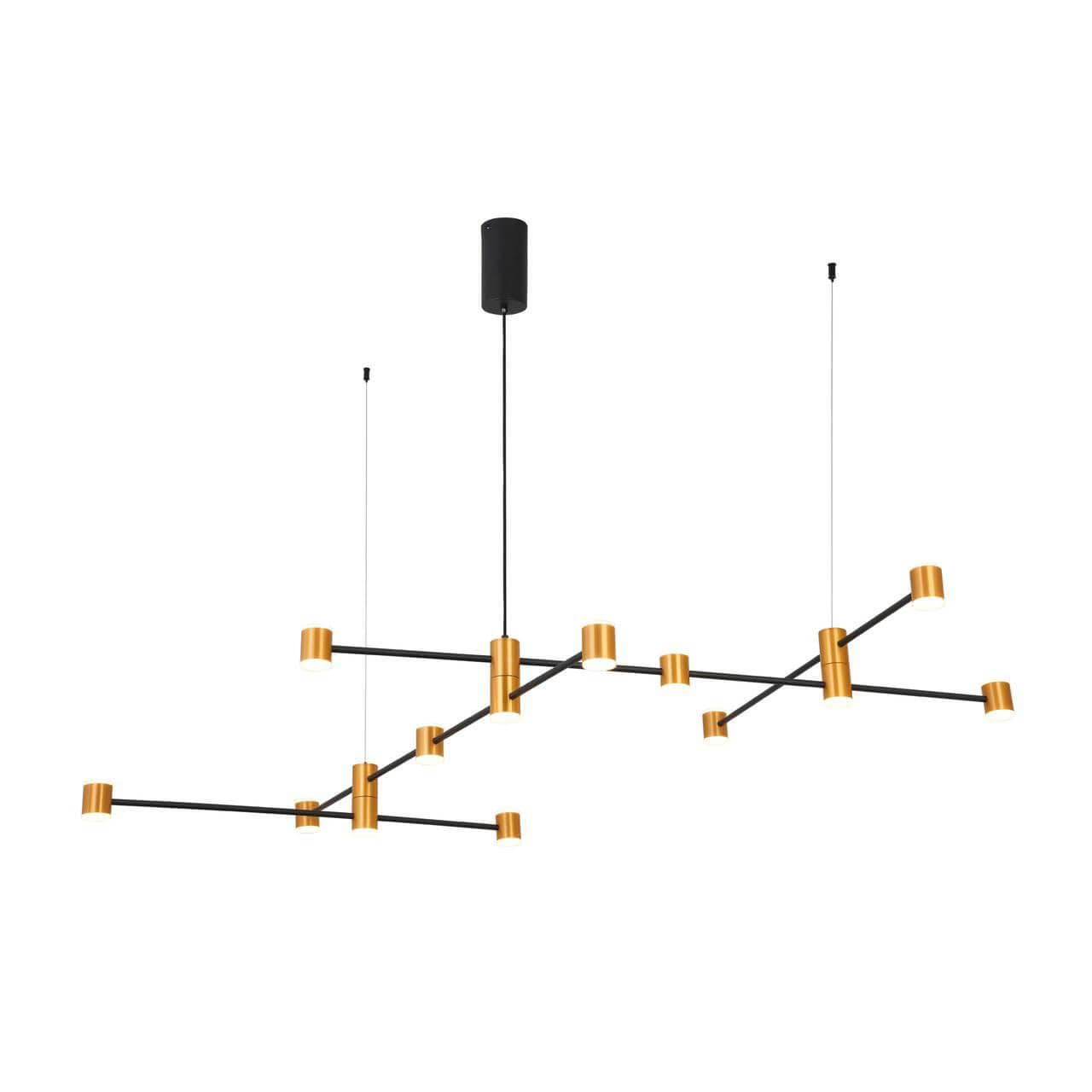 ST Luce SL1596.423.22 Светильник подвесной Золото, Черный/Белый LED 22*3W — миниатюра 2