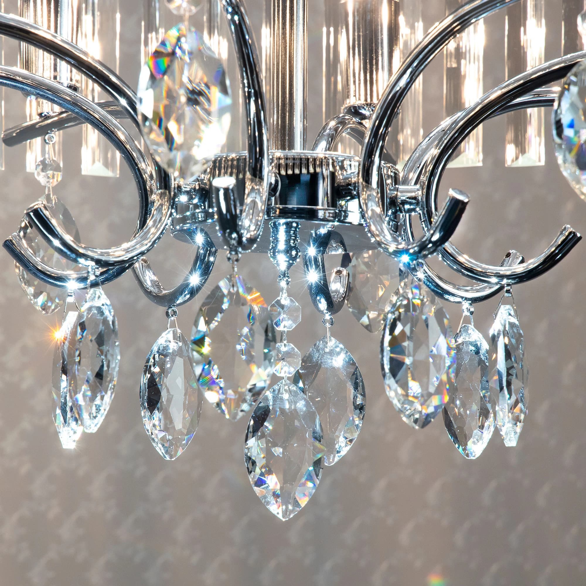 Citilux CL335181 Инга Хром Люстра — миниатюра 12