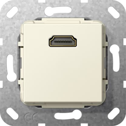 Gira S-55 Крем Разъем HDMI 566901