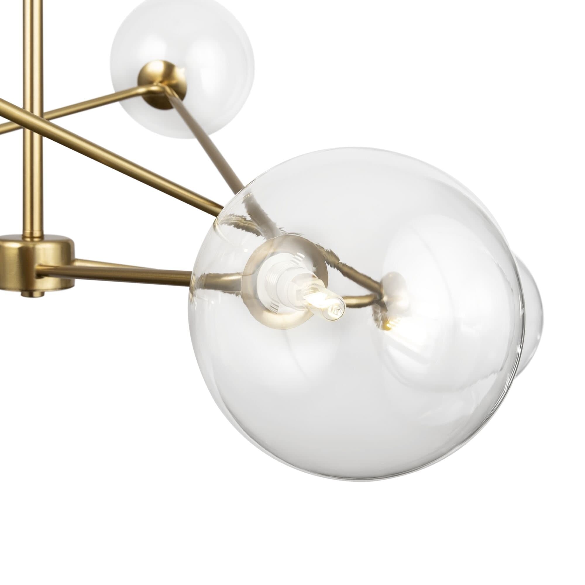 Freya Modern Латунь Светильник подвесной FR5144PL-06TR — миниатюра 4