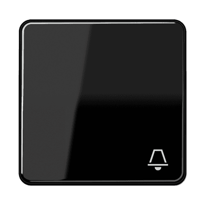 JUNG CD 500/CD plus Черная Клавиша 1-ая с символом ЗВОНОК CD590KSW