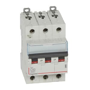 Legrand DX3 Автоматический выключатель 3P 50A (С) 6000/10kA 407864 — миниатюра 2