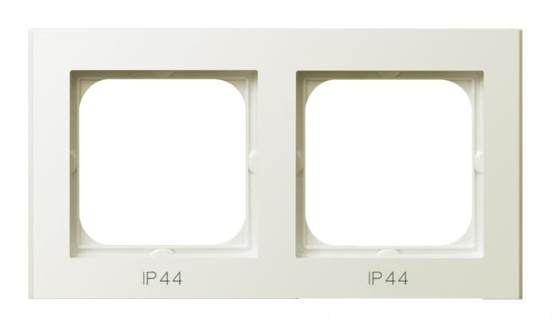 Ospel Sonata Бежевый Рамка 2-ая для выключатель IP-44 RH-2R/27