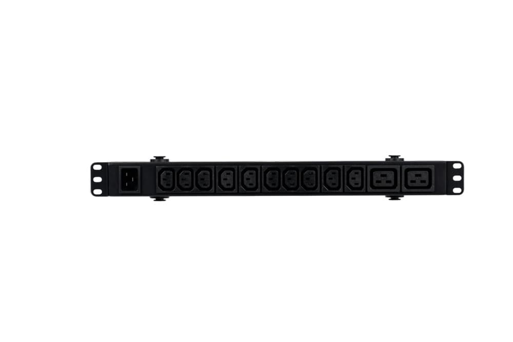 Systeme Electric БРП Uniprom, базовый, 1U, 240В, 1Ф, 16A, 10xC13 2xC19, 2м кабель, IEC320 C20