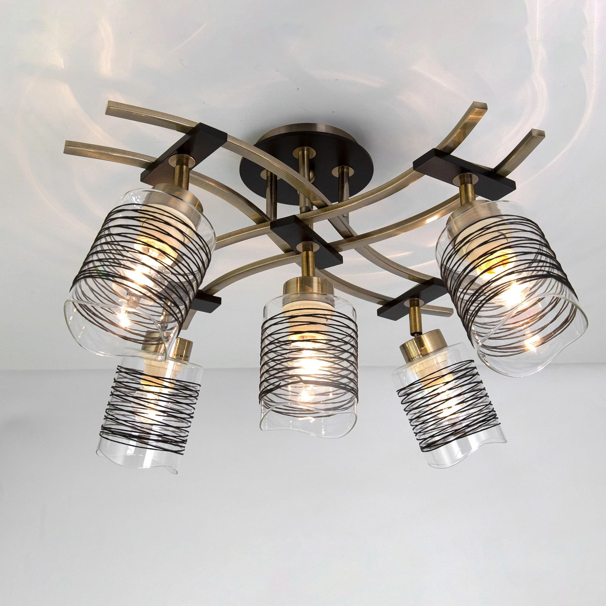 Citilux CL142152 Мерида Хр.Мат+Венге Светильник потолочный — миниатюра 2