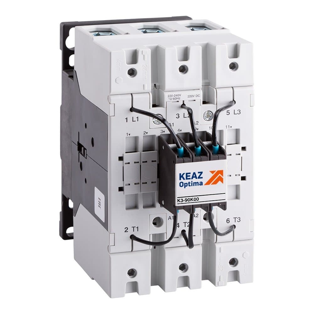КЭАЗ Контактор включения конденсаторов OptiStart K3-90K00-230AC 117091