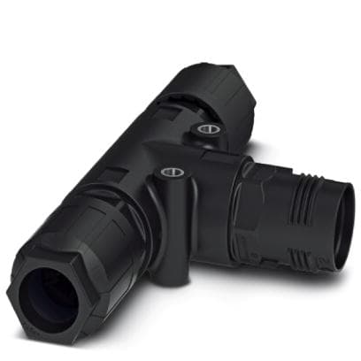 Phoenix Contact Т-распределитель QUICKON 4PE6,0 2X12-20 BK 1411417