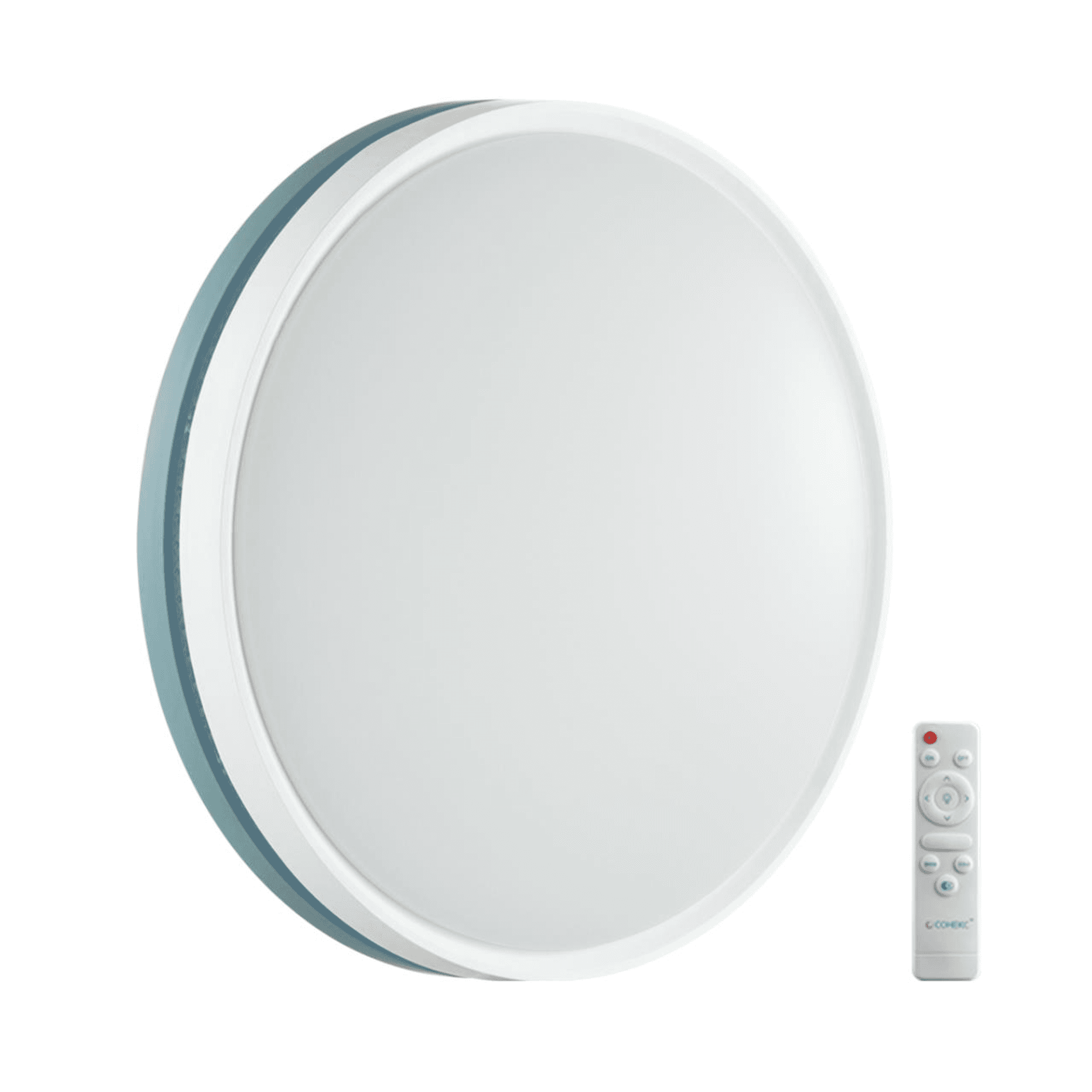 Sonex 7669/EL COLOR SN 98 Светильник пластик/голубой LED 70Вт 3000-6000К D500 IP43 пульт ДУ NOHAVA BLUE