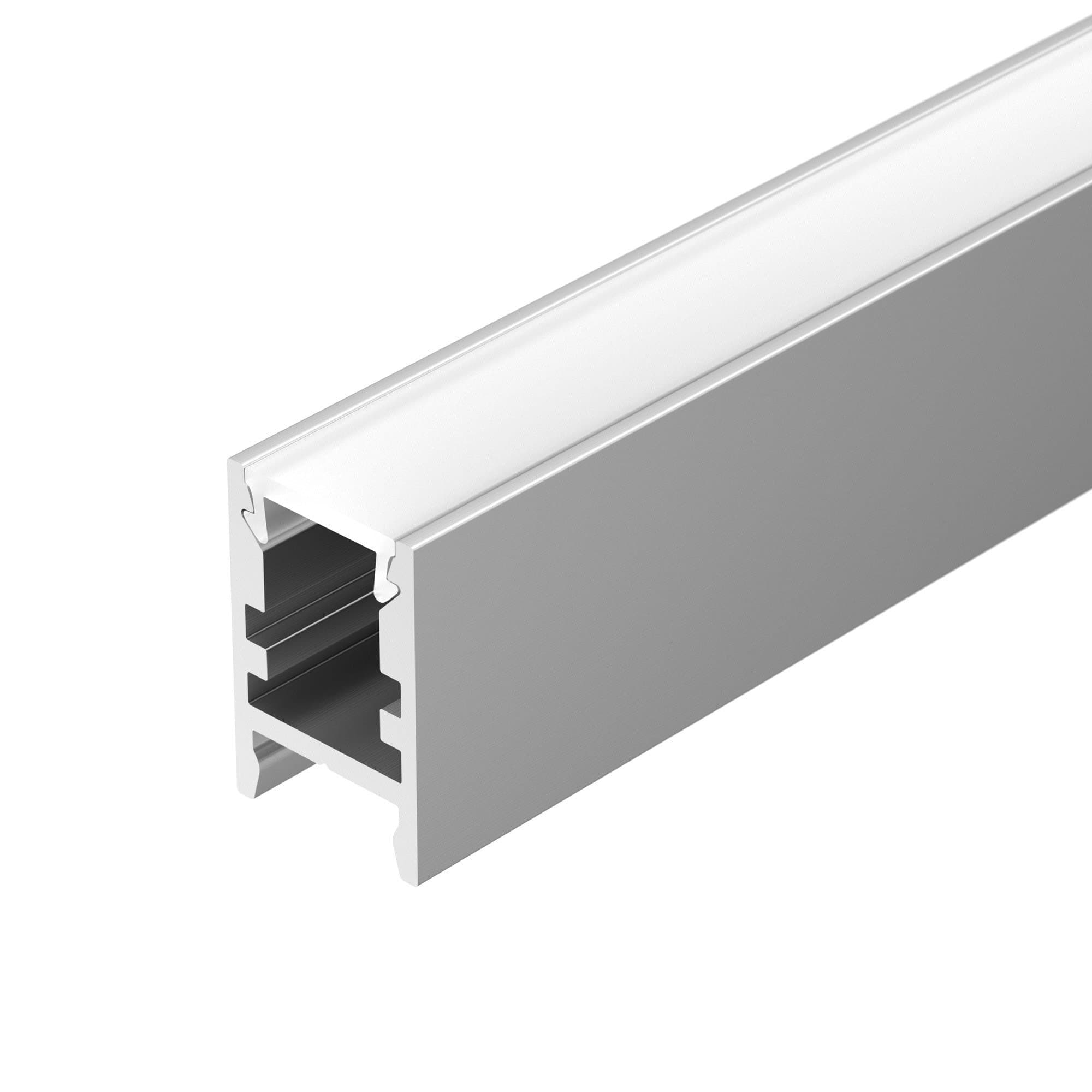 Arlight Профиль с экраном ALU-SWISS-2000 ANOD+FROST (Алюминий) 015388 — миниатюра 1