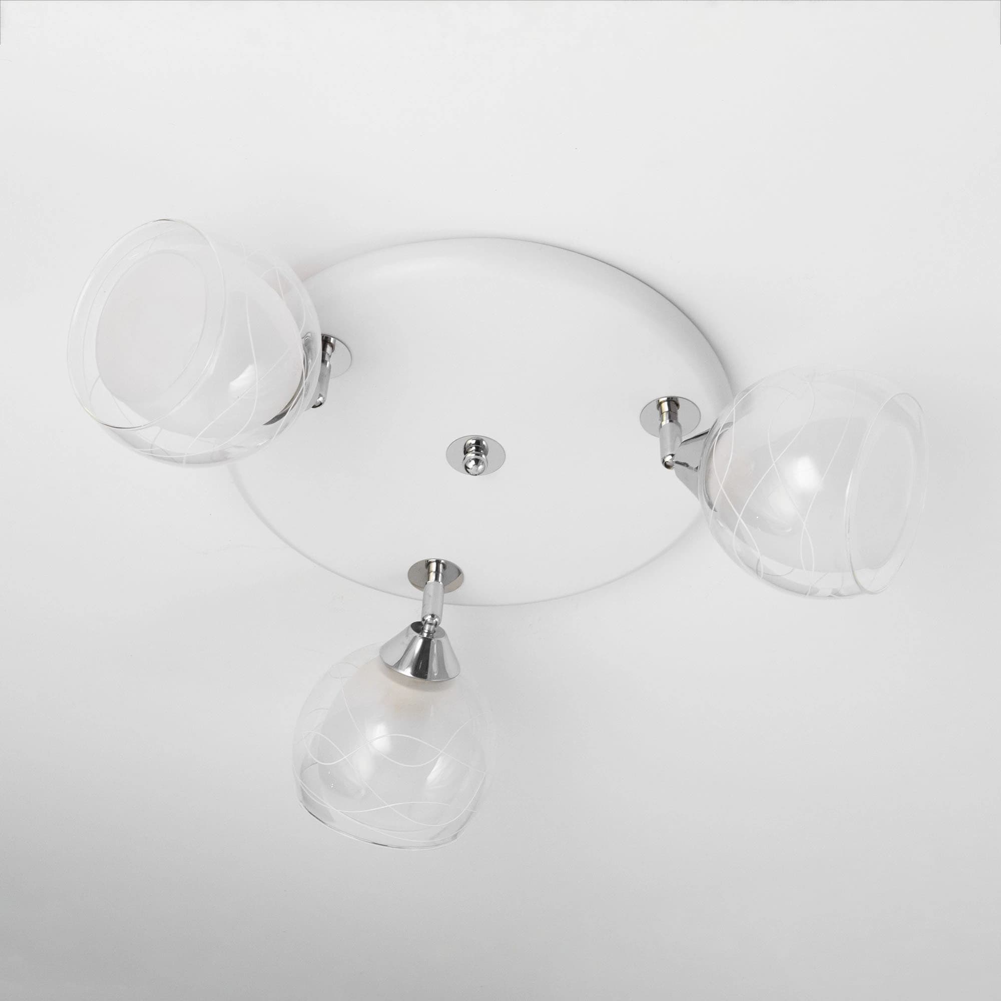 Citilux CL158131 Самба Бел+Хром Светильник Люстра — миниатюра 9